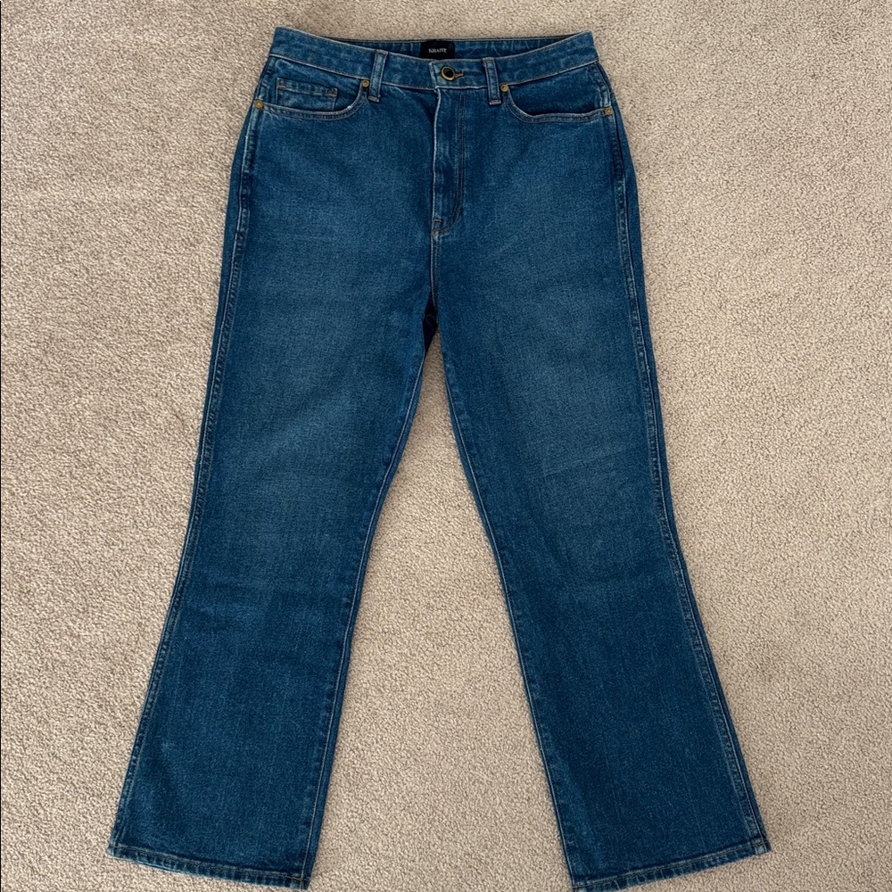 Khaite Benny jeans size 30. Worn once.
